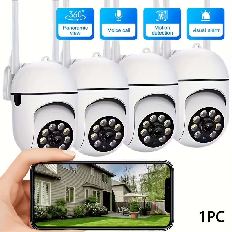 Cameră Smart Wi-Fi cu 1080P HD, Rotire 360°;